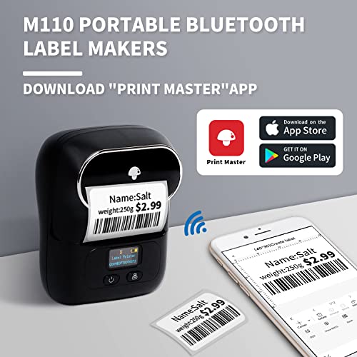M110 Tutorial: How to Use Phomemo M110 Thermal Label Printer with
