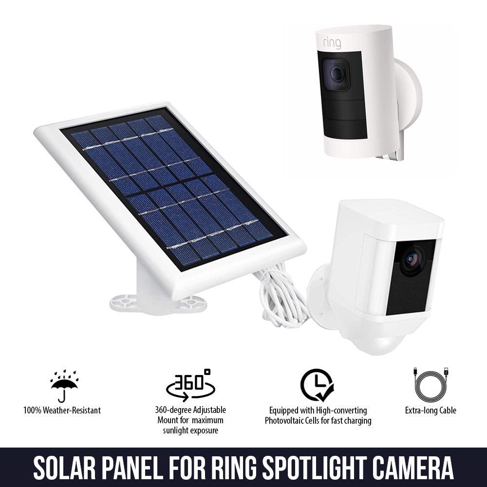 ring camera solar powered