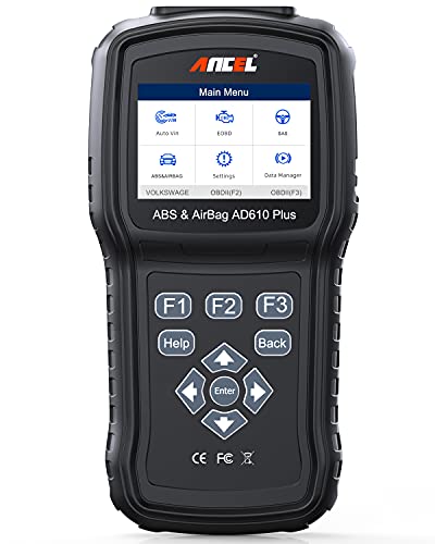 ANCEL AD610 Plus+ OBDII Scanner ABS SRS(Airbag) Reset Scan Tool AD610Elite