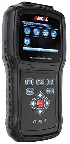 ANCEL AD610 Plus+ OBDII Scanner ABS SRS(Airbag) Reset Scan Tool AD610Elite