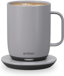 Ember Charging Coaster 2, Wireless Charging for Use with Ember  Temperature Control Smart Mug, Gray: Coffee Cups & Mugs