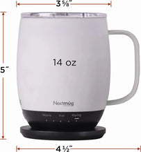 Nextmug Temperature Controlled Self-Heating 14-oz Mug