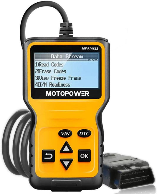 MOTOPOWER MP69033 Car OBD2 Scanner Code Reader Engine Fault Reader...